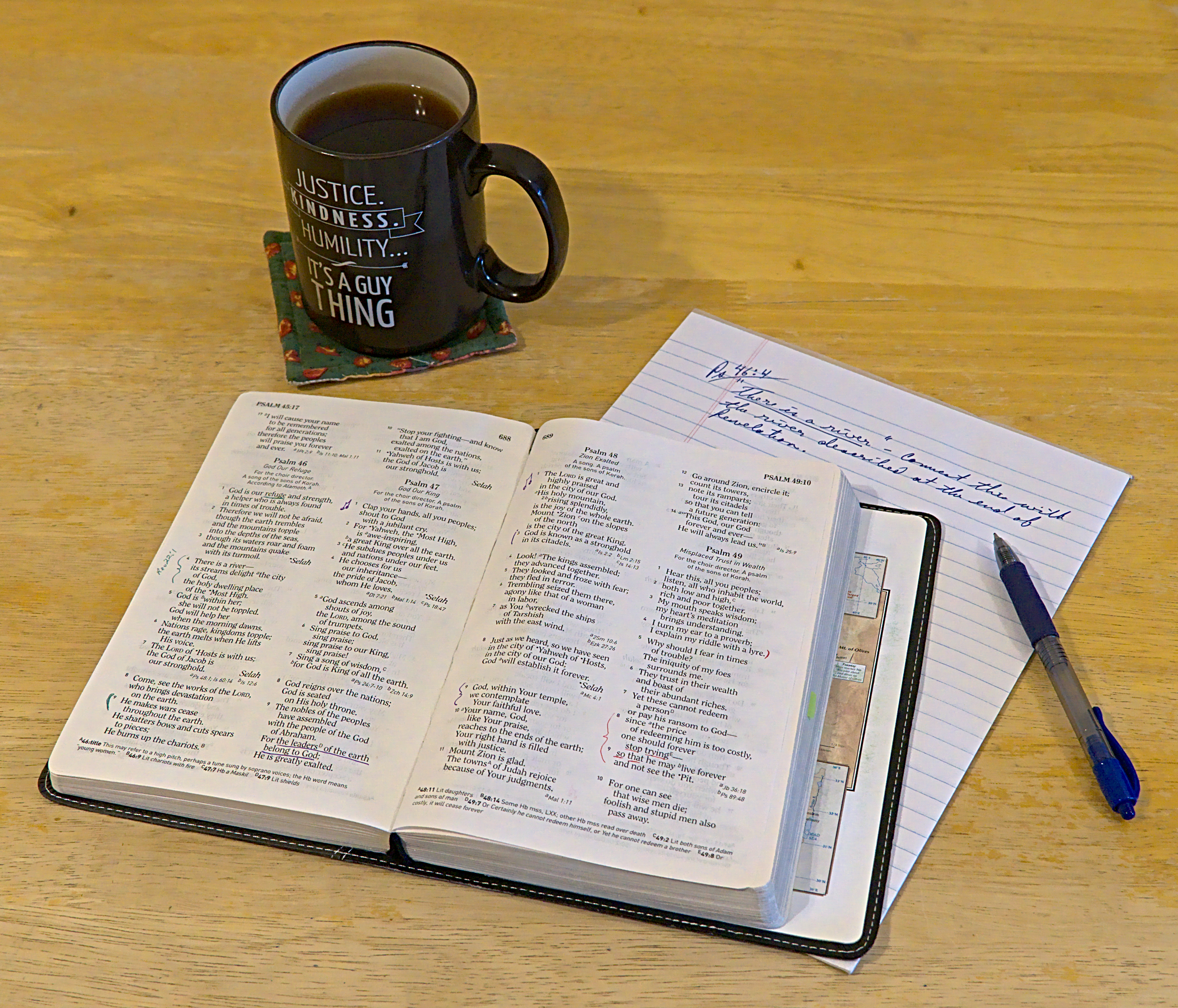 Bible Pen Notepad and Mug #1