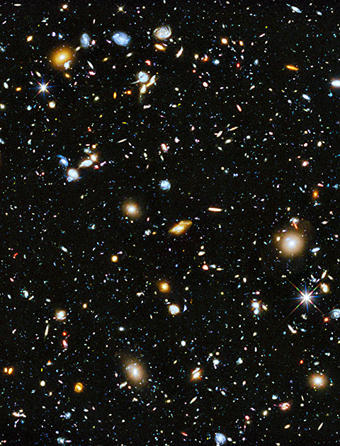 Hubble Deep-field Image