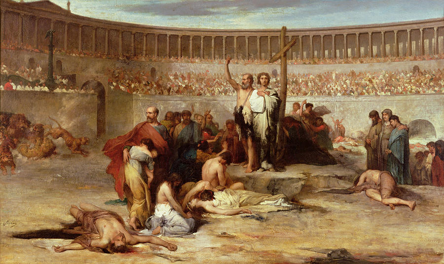 Christians Being Persecuted by Nero