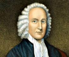 Jonathan Edwards, famous puritan preacher.